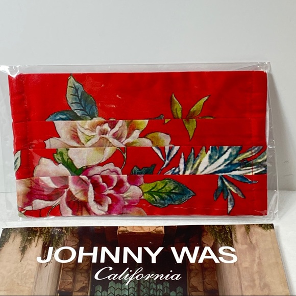 Johnny Was Accessories - Johnny Was NWT Cotton Sateen Face Mask Covering 8